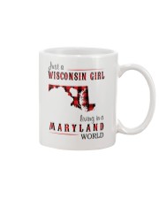 JUST A WISCONSIN GIRL IN A MARYLAND WORLD Mug thumbnail