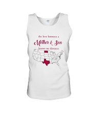 TEXAS NORTH DAKOTA THE LOVE MOTHER AND SON Unisex Tank thumbnail