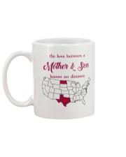 TEXAS NORTH DAKOTA THE LOVE MOTHER AND SON Mug back