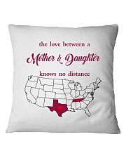 TEXAS TENNESSEE THE LOVE MOTHER AND DAUGHTER Square Pillowcase thumbnail