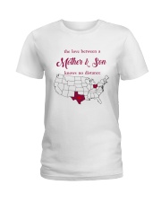 TEXAS OHIO THE LOVE MOTHER AND SON Ladies T-Shirt thumbnail