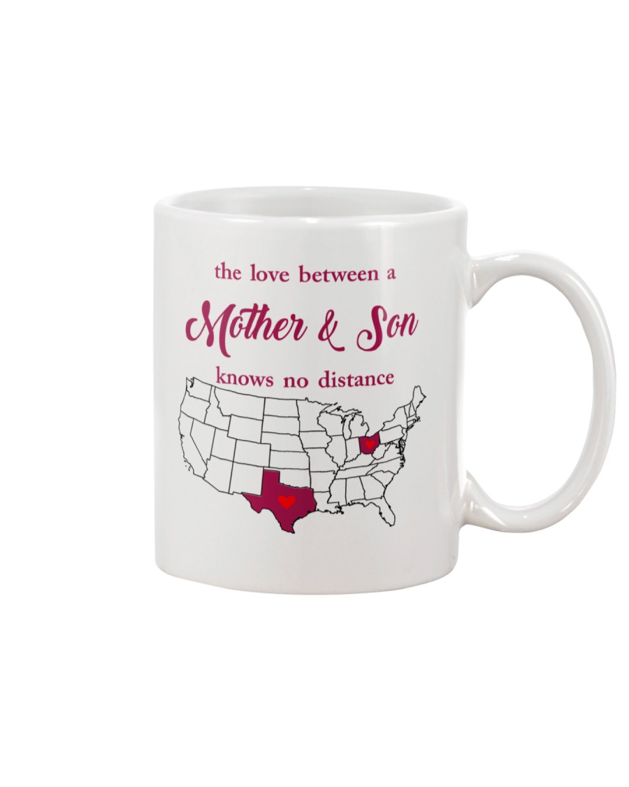 TEXAS OHIO THE LOVE MOTHER AND SON Mug