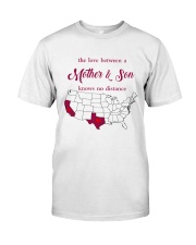 CALIFORNIA TEXAS THE LOVE MOTHER AND SON Classic T-Shirt thumbnail