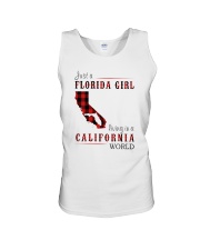 JUST A FLORIDA GIRL IN A CALIFORNIA WORLD Unisex Tank thumbnail