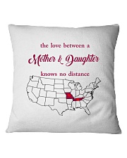 MISSOURI TENNESSEE THE LOVE MOTHER AND DAUGHTER Square Pillowcase thumbnail