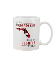JUST A COLORADO GIRL IN A FLORIDA WORLD Mug thumbnail