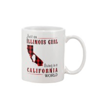 JUST AN ILLINOIS GIRL IN A CALIFORNIA WORLD Mug thumbnail