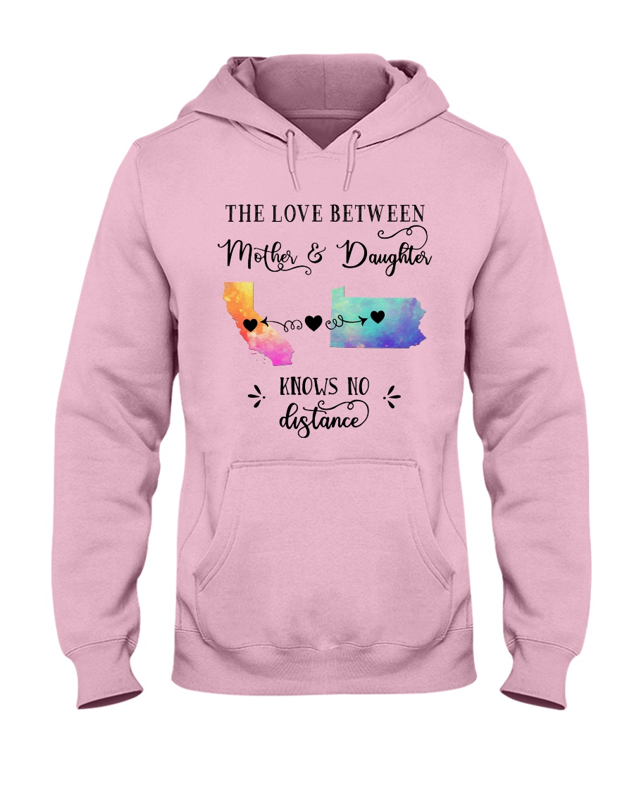 CALIFORNIA PENNSYLVANIA-MOTHER AND DAUGHTER Hooded Sweatshirt