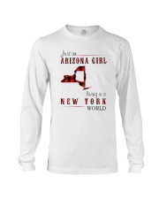 JUST AN ARIZONA GIRL IN A NEW YORK WORLD Long Sleeve Tee thumbnail