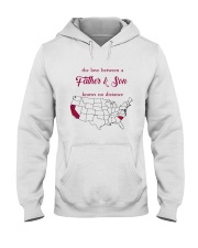 CALIFORNIA SOUTH CAROLINA THE LOVE FATHER AND SON Hooded Sweatshirt thumbnail