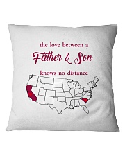CALIFORNIA SOUTH CAROLINA THE LOVE FATHER AND SON Square Pillowcase thumbnail