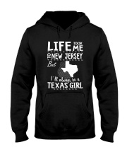 LIFE TOOK ME TO NEW JERSEY - TEXAS Hooded Sweatshirt thumbnail