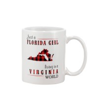 JUST A FLORIDA GIRL IN A VIRGINIA WORLD Mug thumbnail
