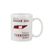 JUST AN OREGON GIRL IN A TENNESSEE WORLD Mug thumbnail