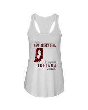JUST A NEW JERSEY GIRL IN AN INDIANA WORLD Ladies Flowy Tank thumbnail