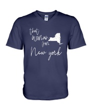 THAT WOMAN FROM NEW YORK V-Neck T-Shirt thumbnail