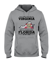 LIVE IN VIRGINIA BUT I'LL HAVE FLORIDA IN MY DNA Hooded Sweatshirt thumbnail
