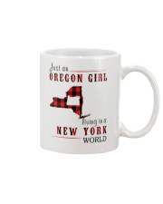 JUST AN OREGON GIRL IN A NEW YORK WORLD Mug thumbnail