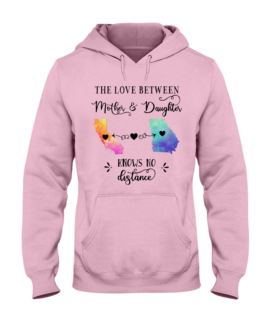 CALIFORNIA GEORGIA THE LOVE MOTHER AND DAUGHTER Hooded Sweatshirt