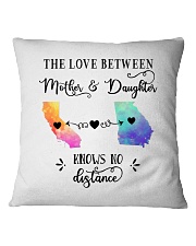 CALIFORNIA GEORGIA THE LOVE MOTHER AND DAUGHTER Square Pillowcase thumbnail