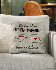 TEXAS MISSOURI THE LOVE MOTHER AND DAUGHTER Indoor Pillow - 16” x 16” aos-decorative-pillow-lifestyle-front-04
