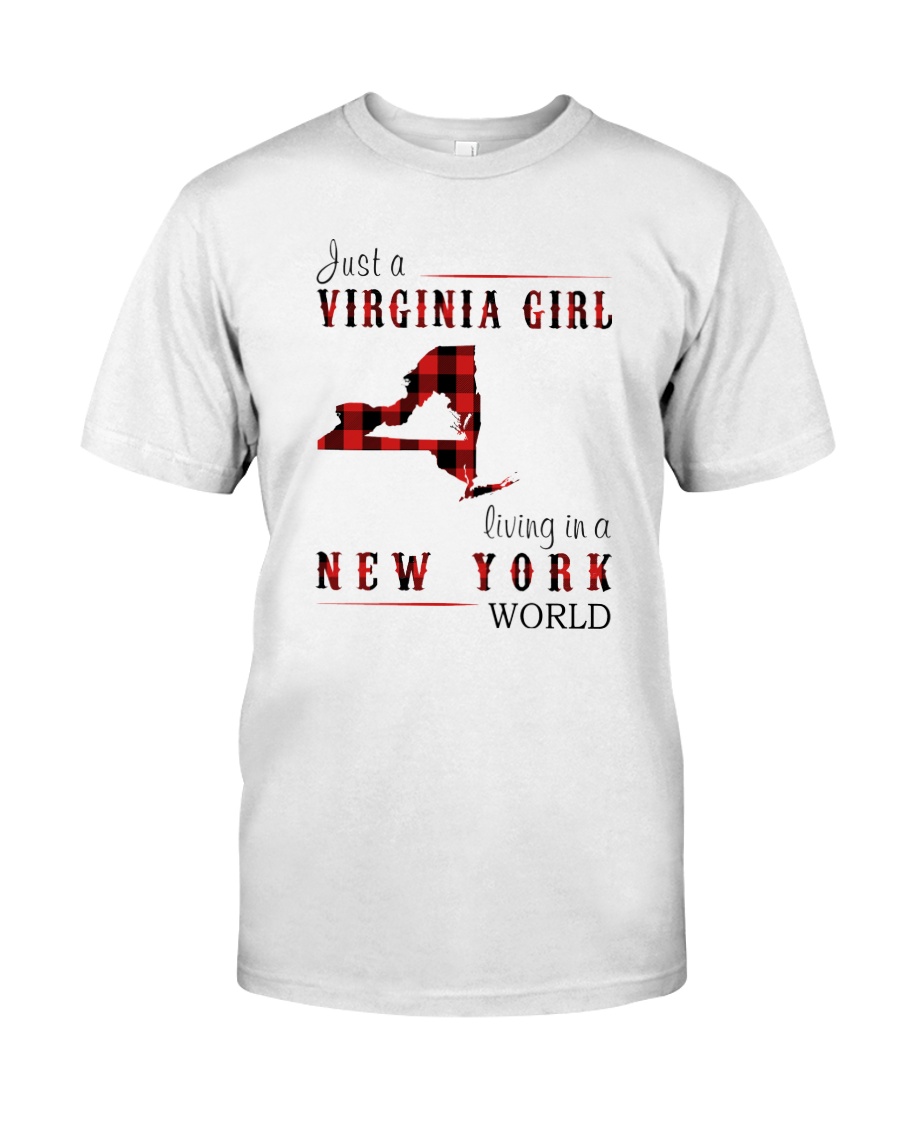 JUST A VIRGINIA GIRL IN A NEW YORK WORLD Classic T-Shirt