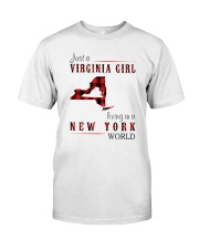 JUST A VIRGINIA GIRL IN A NEW YORK WORLD Classic T-Shirt front