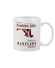 JUST A FLORIDA GIRL IN A MARYLAND WORLD Mug thumbnail