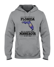 LIVE IN FLORIDA BUT I'LL HAVE MINNESOTA IN MY DNA Hooded Sweatshirt thumbnail