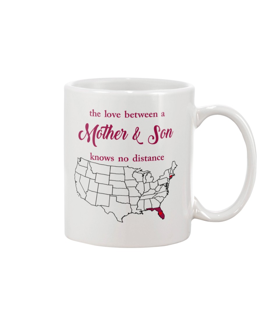 FLORIDA CONNECTICUT THE LOVE MOTHER AND SON Mug