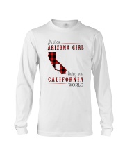 JUST AN ARIZONA GIRL IN A CALIFORNIA WORLD Long Sleeve Tee thumbnail