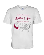 CALIFORNIA ARIZONA THE LOVE MOTHER AND SON V-Neck T-Shirt thumbnail