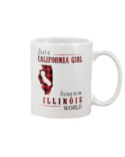 JUST A CALIFORNIA GIRL IN AN ILLINOIS WORLD Mug thumbnail