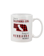 JUST A CALIFORNIA GIRL IN A NEBRASKA WORLD Mug thumbnail