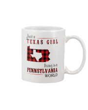 JUST A TEXAS GIRL IN A PENNSYLVANIA WORLD Mug thumbnail