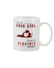 JUST AN OHIO GIRL IN A VIRGINIA WORLD Mug thumbnail