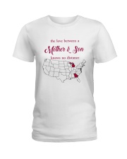 GEORGIA MICHIGAN THE LOVE MOTHER AND SON Ladies T-Shirt thumbnail