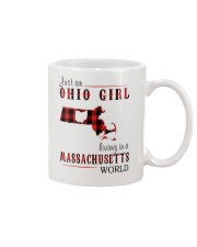JUST AN OHIO GIRL IN A MASSACHUSETTS WORLD Mug thumbnail
