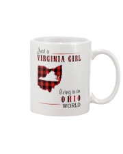 JUST A VIRGINIA GIRL IN AN OHIO WORLD Mug thumbnail