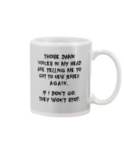 VOICES IN MY HEAD ARE TELLING TO GOT TO NEW JERSEY Mug thumbnail