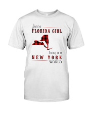 JUST A FLORIDA GIRL IN A NEW YORK WORLD Classic T-Shirt thumbnail