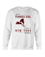 JUST A FLORIDA GIRL IN A NEW YORK WORLD Crewneck Sweatshirt thumbnail
