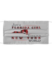 JUST A FLORIDA GIRL IN A NEW YORK WORLD Cloth face mask thumbnail