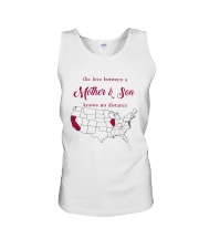CALIFORNIA ILLINOIS THE LOVE MOTHER AND SON Unisex Tank thumbnail