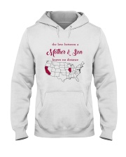 CALIFORNIA ILLINOIS THE LOVE MOTHER AND SON Hooded Sweatshirt thumbnail