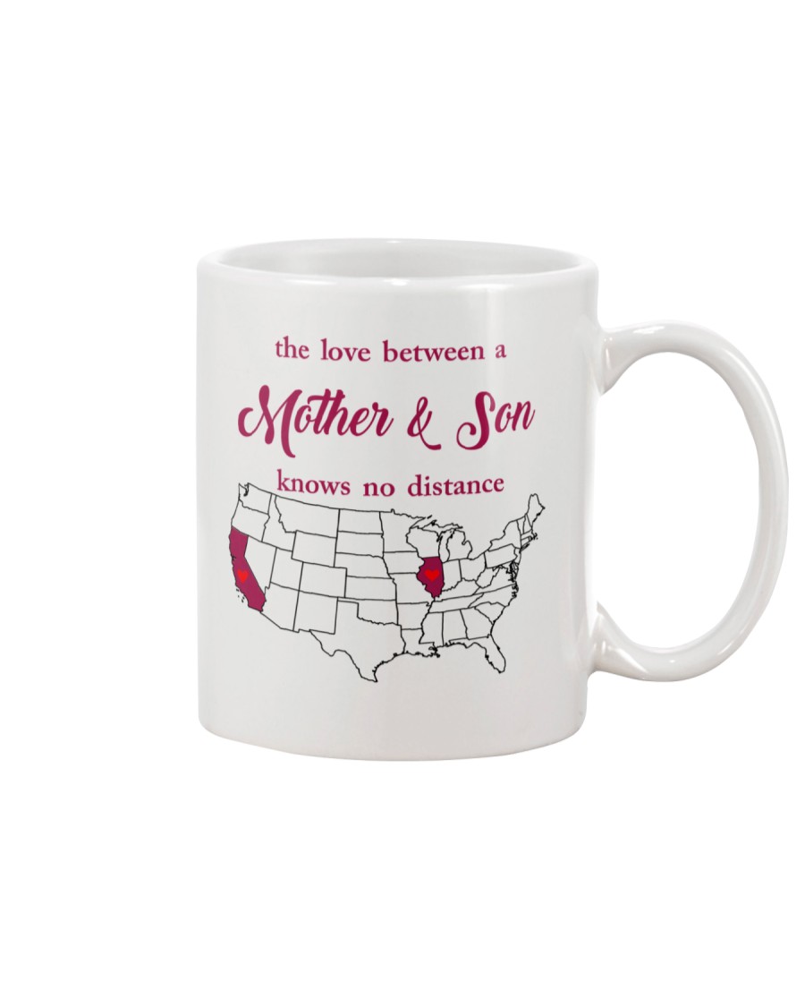 CALIFORNIA ILLINOIS THE LOVE MOTHER AND SON Mug