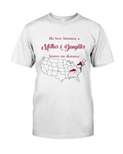 KENTUCKY NEW YORK THE LOVE MOTHER AND DAUGHTER Classic T-Shirt thumbnail