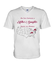 KENTUCKY NEW YORK THE LOVE MOTHER AND DAUGHTER V-Neck T-Shirt thumbnail