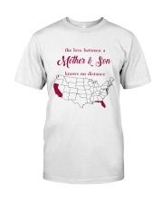 FLORIDA CALIFORNIA THE LOVE MOTHER AND SON Classic T-Shirt thumbnail