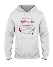FLORIDA CALIFORNIA THE LOVE MOTHER AND SON Hooded Sweatshirt thumbnail